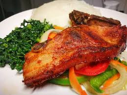 Sadza and Pork